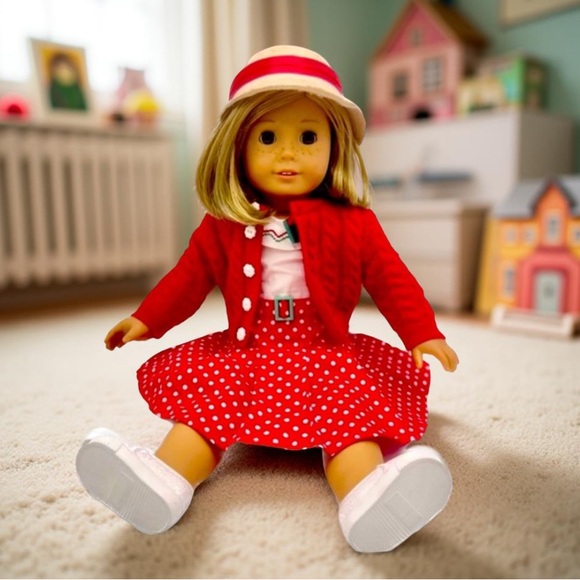 American Girl Doll Kit detective outfit 1 doll 1 bag & many accessories 👀 - Picture 5 of 16